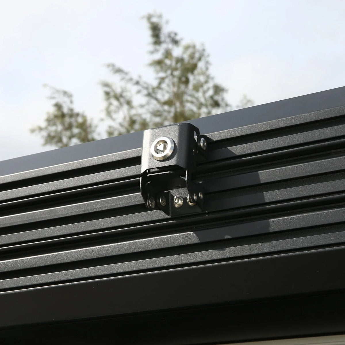 Tagtelt med skal i Aluminium - 2 Personer