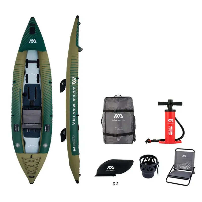 Oppustelig fiskekajak Caliber Aqua Marina til 2 personer