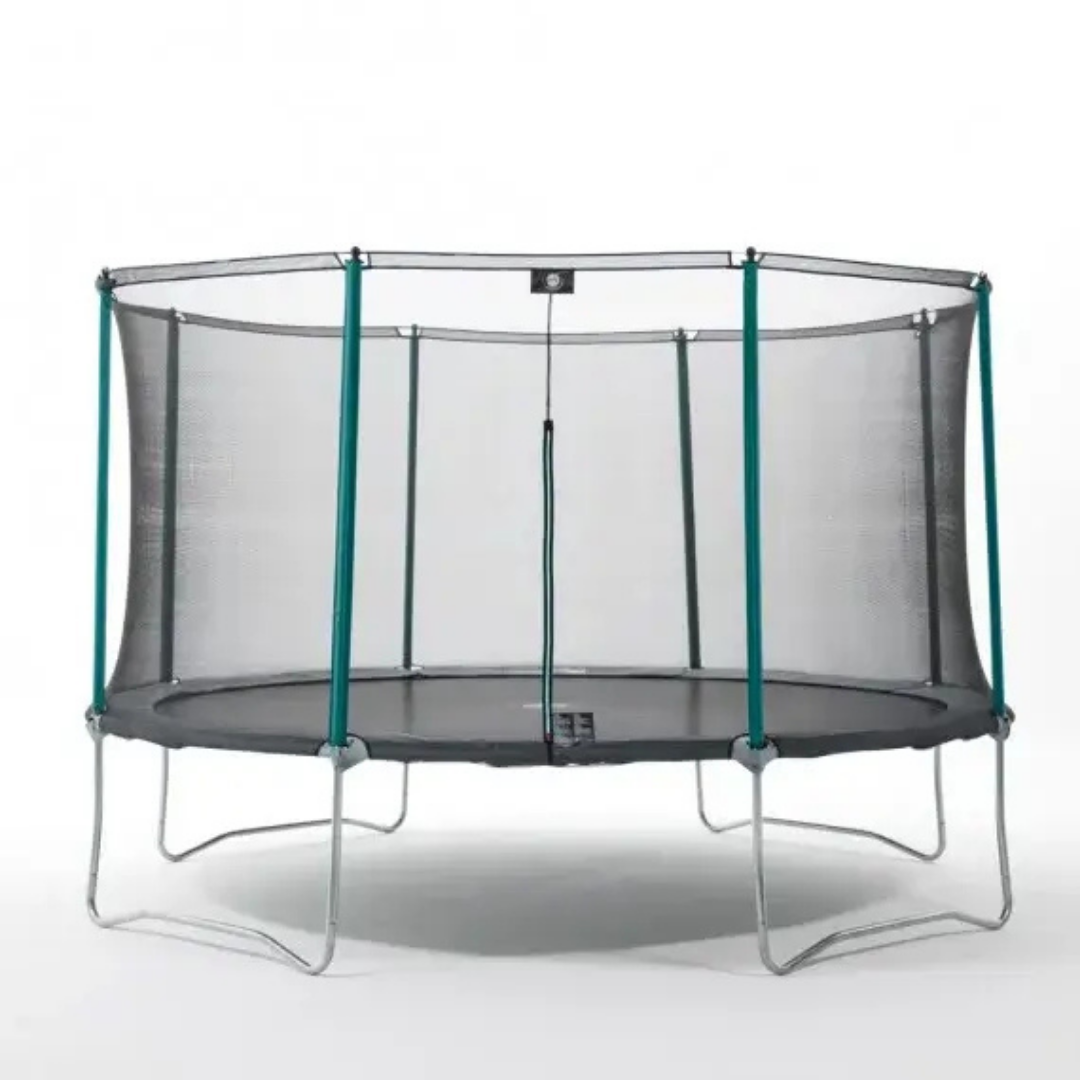 Rund trampolin 430cm med sikkerhedsnet