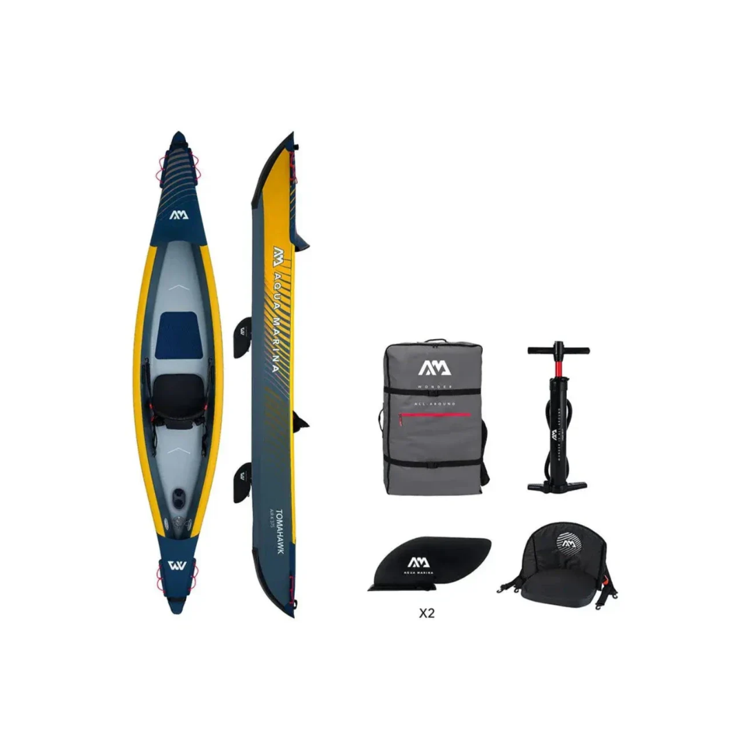 Oppustelig kajak Aqua Marina Tomahawk AIR-K til 1 person