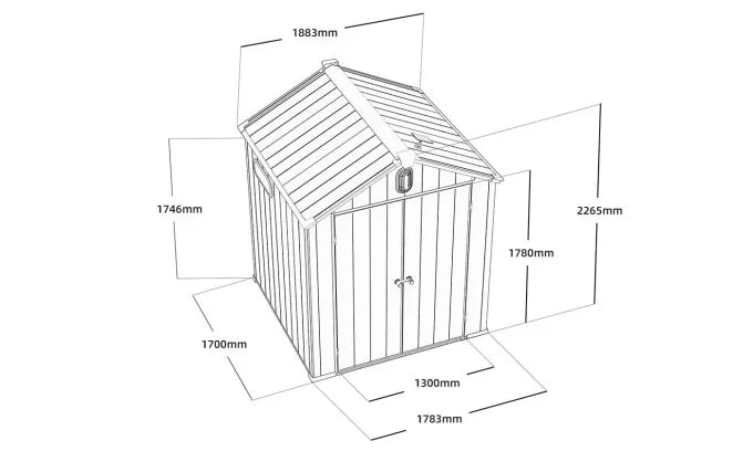 Havehus BERYL - 3.03m²