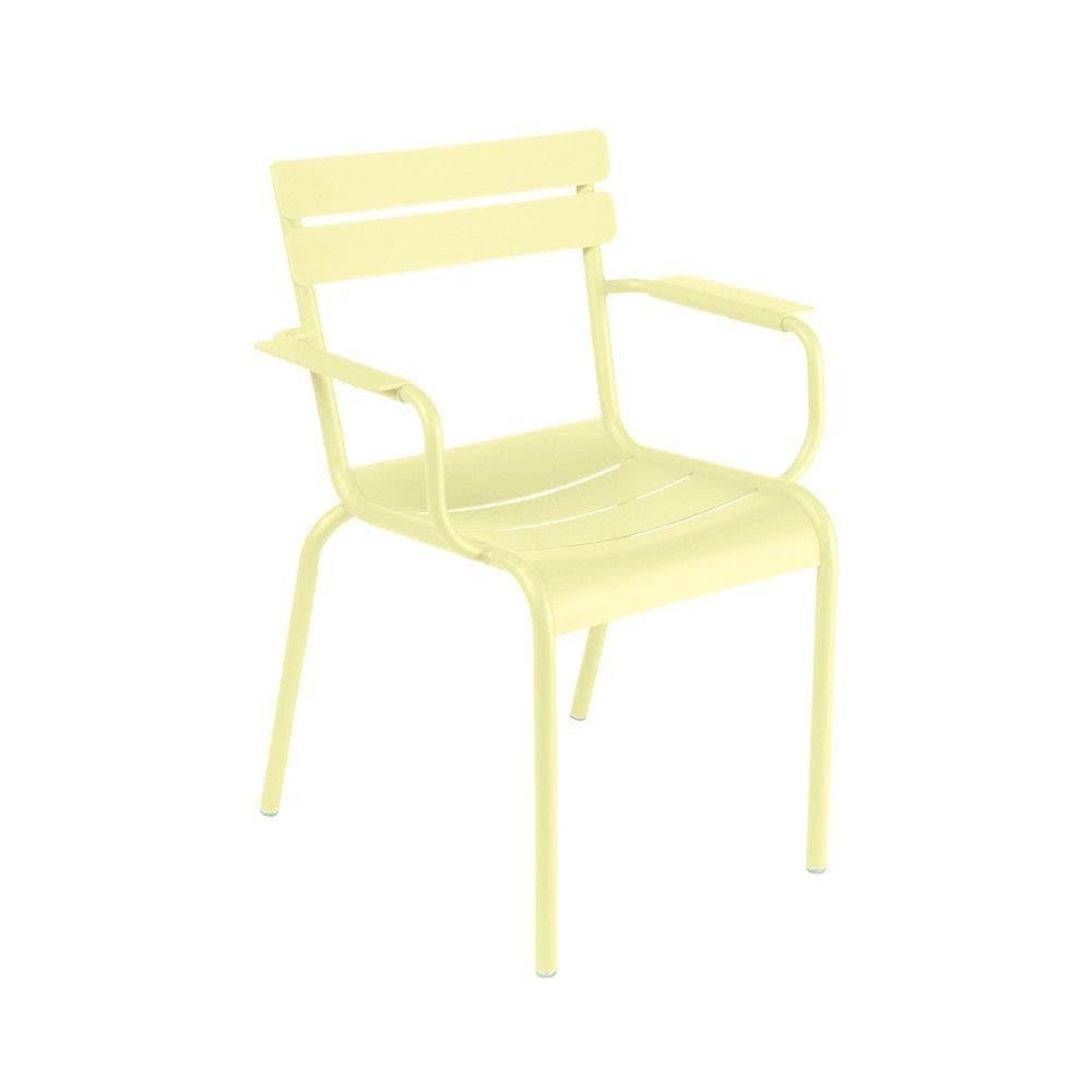 Armlænsstol LUXEMBOURG Bridge-Fermob-Citronsorbet- | Homestorys