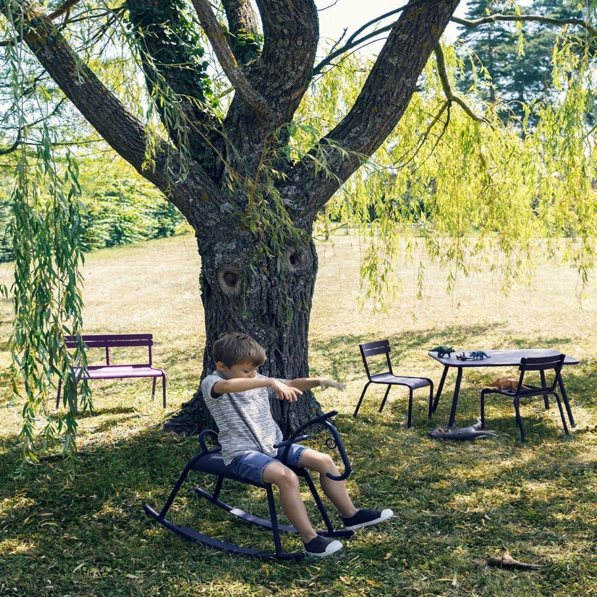 Bænk LUXEMBOURG med ryglæn