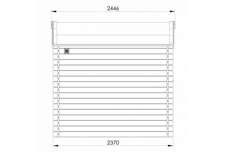Havehus NICO - 2,8m²