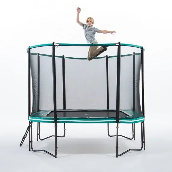 Kvadratisk trampolin 300cm med sikkerhedsnet