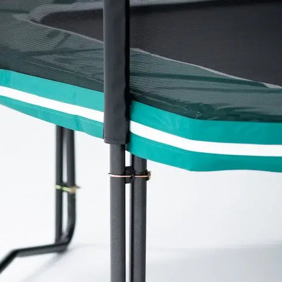 Rektangulær trampolin 400cm med sikkerhedsnet