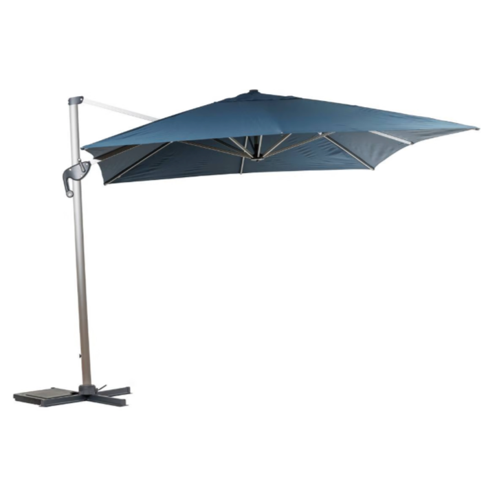 Skæv parasol rektangulær ÉQUADOR Pétrole