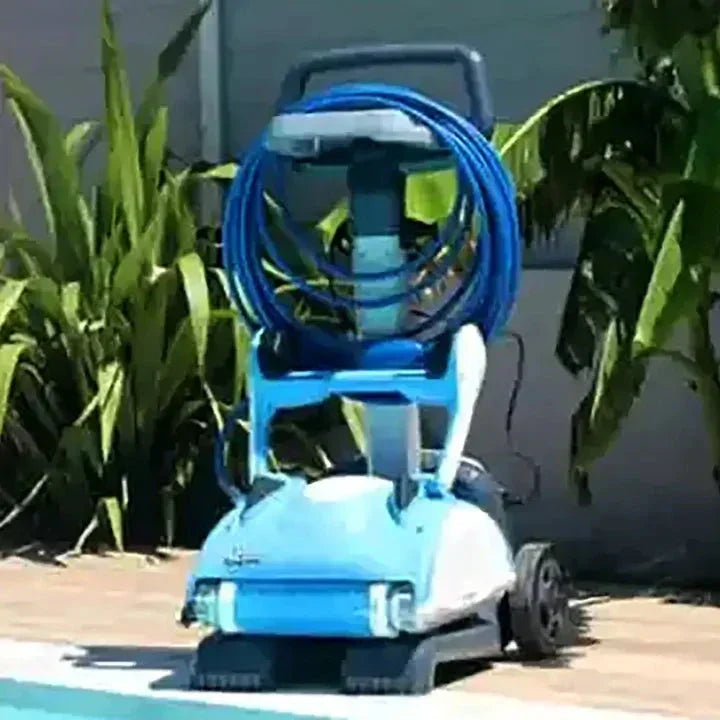 Poolrobot - Dolphin Nauty TC - Med kombineret børste og fjernbetjening