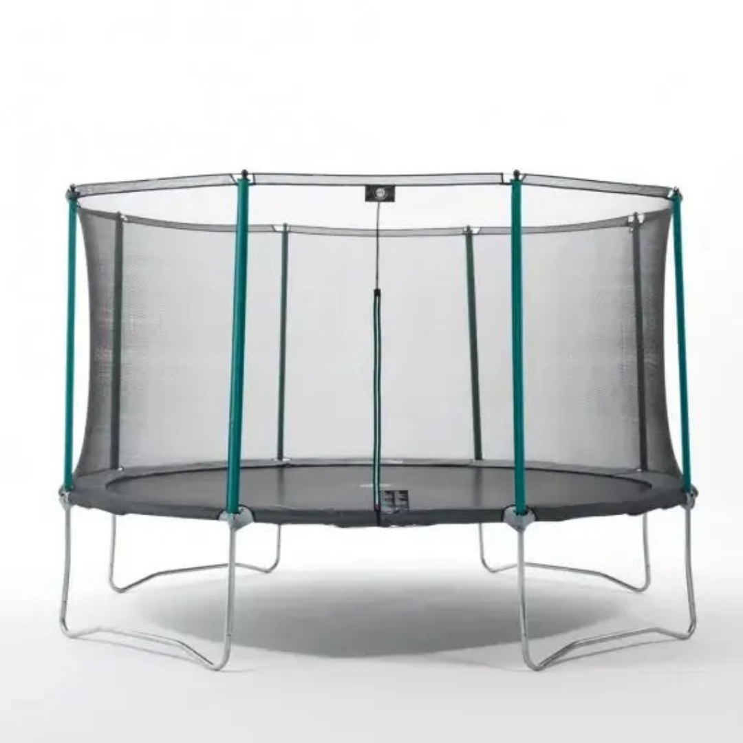 Rund trampolin 430cm med sikkerhedsnet