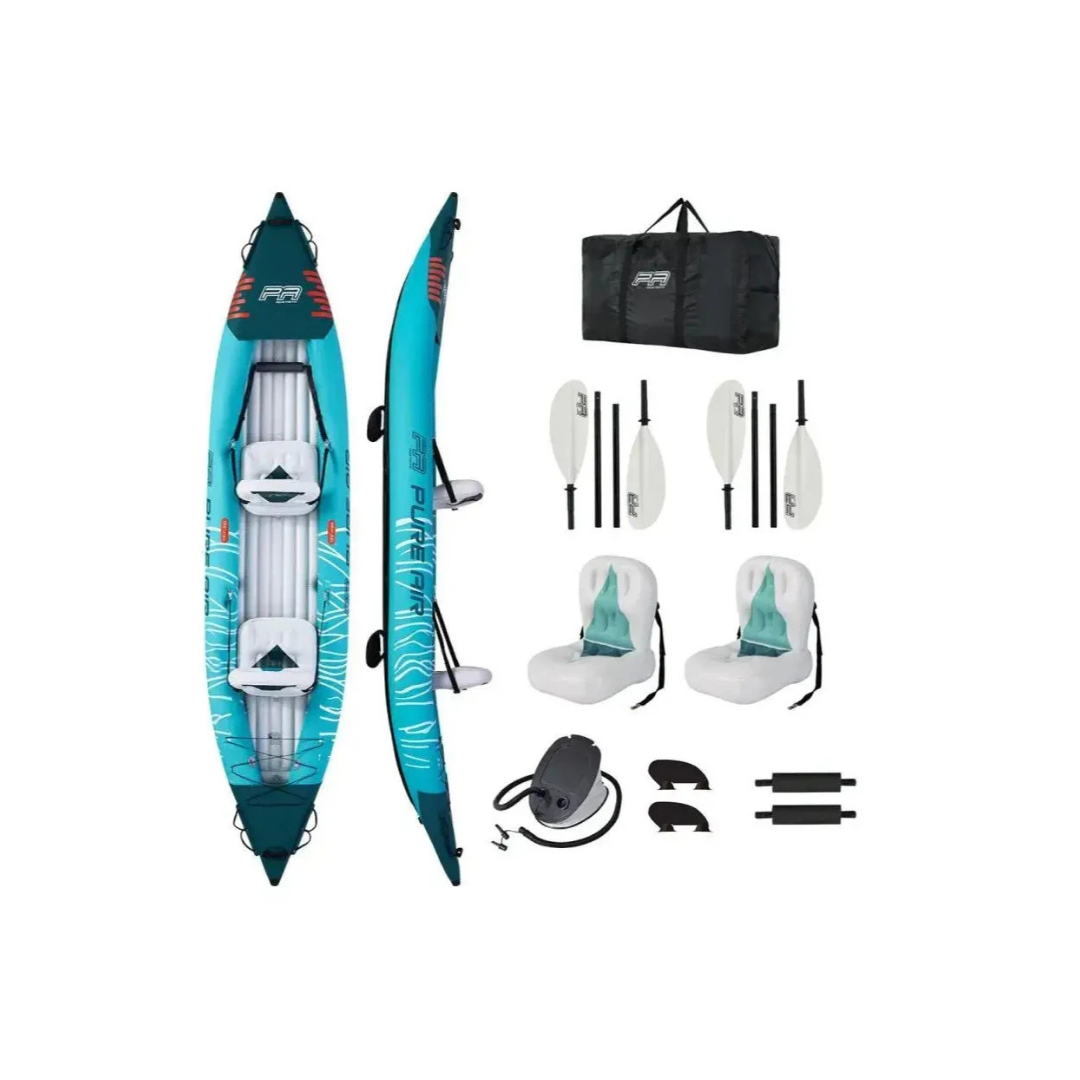 Oppustelig kajak Aqua Marina Pure Air Glider til 2 personer