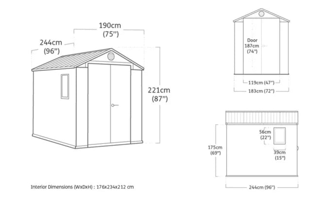 Havehus DARWIN - 4.5m²