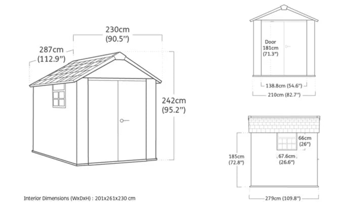 Havehus OAKLAND - 6m²