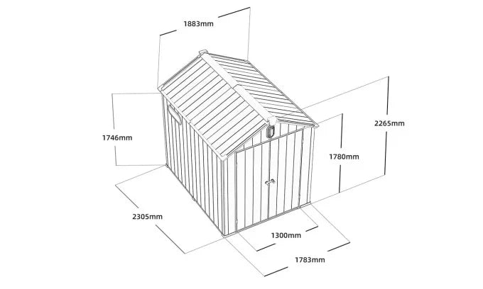 Havehus Larimar - 4.11m²