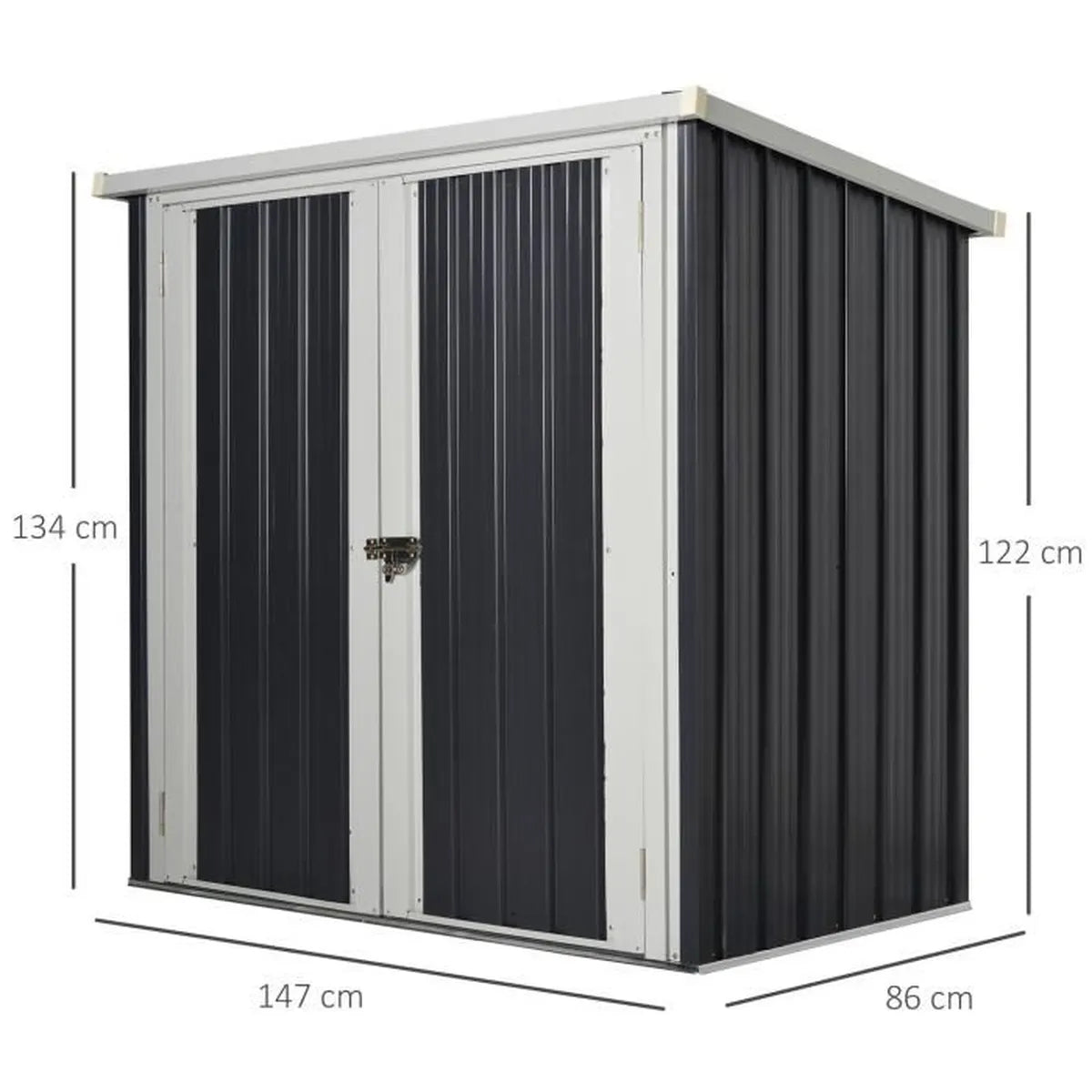 Havehus STEEL - 1,26 m²