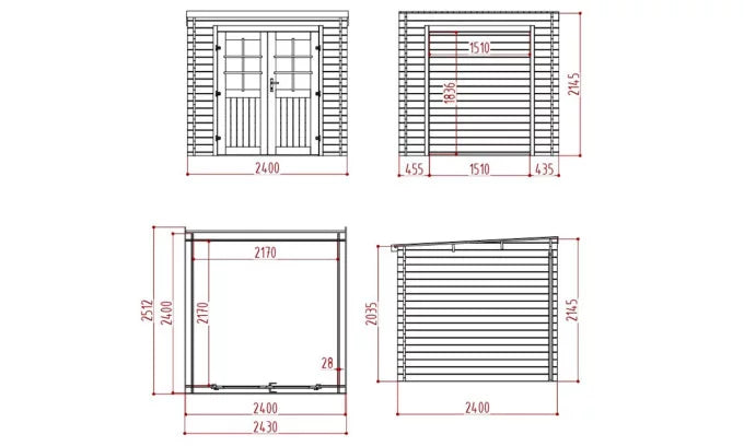 Havehus Guidel 4.71m²
