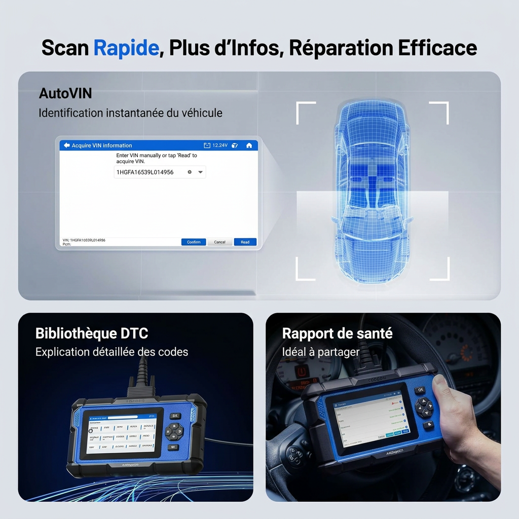 ArtiDiag600S Bilscanner OBD2 Diagnoseværktøj