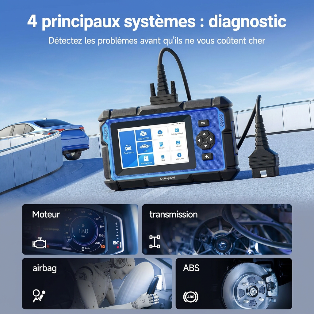 ArtiDiag600S Bilscanner OBD2 Diagnoseværktøj