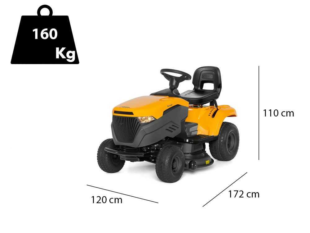 Havetraktor Stiga Tornado 398 M
